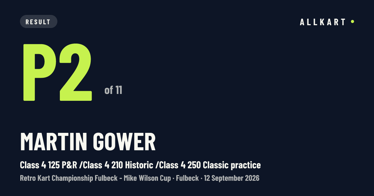 Martin Gower: P2 of 11 in Class 4 125 P&R /Class 4 210 Historic /Class 4 250 Classic practice at Fulbeck